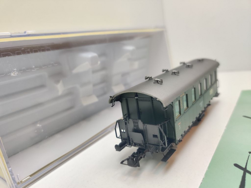 Brawa H0 AC 45808 Einheits-Nebenbahnwagen 3.Kl Cid24 / NEM / DRG / OVP