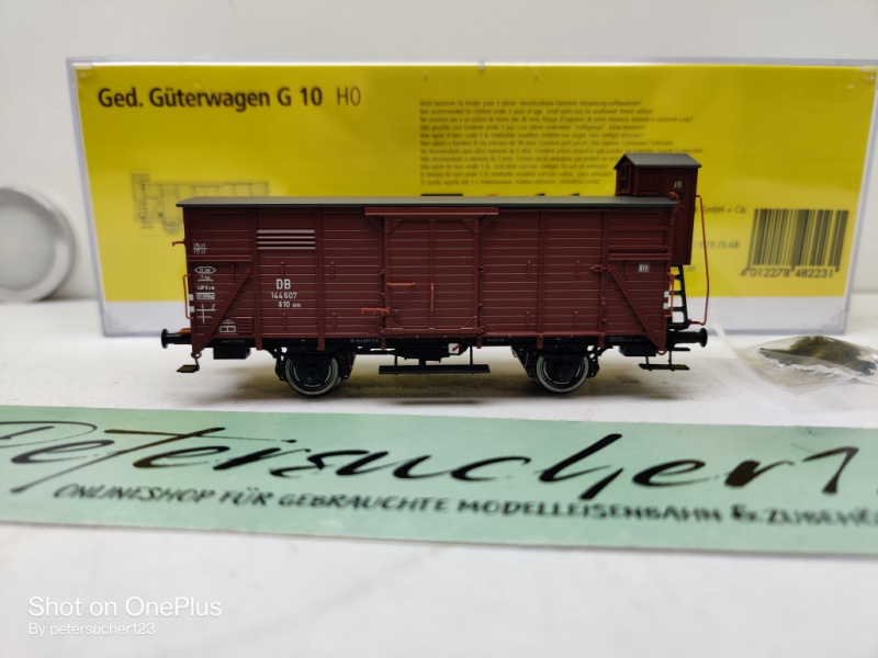 Brawa H0 DC 48223 Güterwagen G10 / DB /OVP 