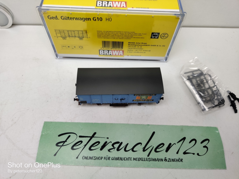 Brawa H0 DC 49020 Bierwagen Puntigamer BBQ 560  / OVP