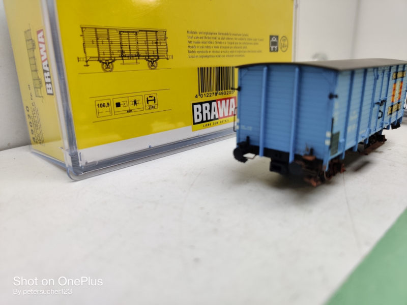 Brawa H0 DC 49020 Bierwagen Puntigamer BBQ 560  / OVP