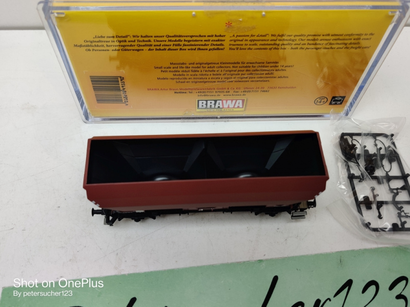 Brawa H0 DC 49559 Offener  Güterwagen Otmm 70 / DB / OVP