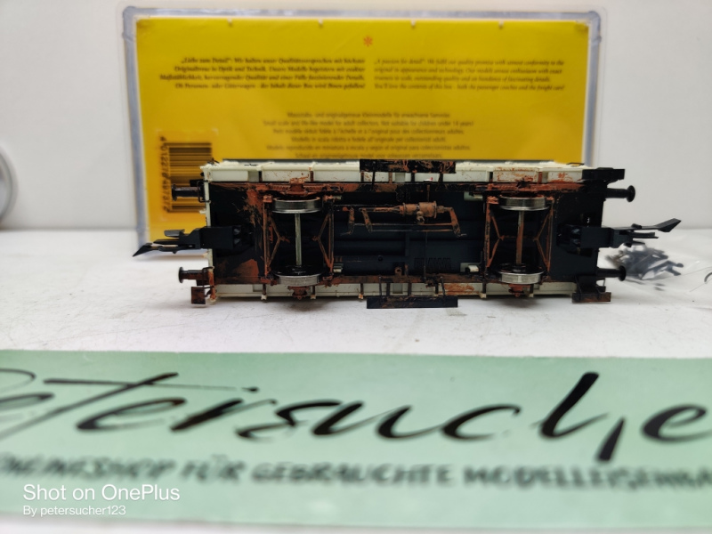 Brawa H0 DC 49737 Gedeckter Güterwagen Vereinigte Brauerei/ A. G. Wien / OVP