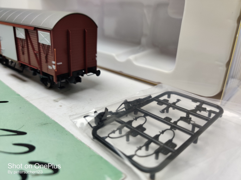 Brawa H0 DC 50119 Gedeckter Güterwagen K4 / SBB /OVP