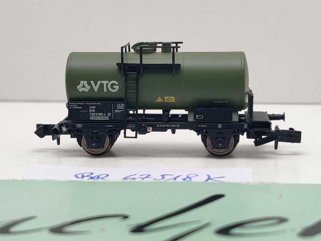 Brawa N DC 67401 gedeckten Güterwagen / klassischen Bauart G10 / DB / OVP