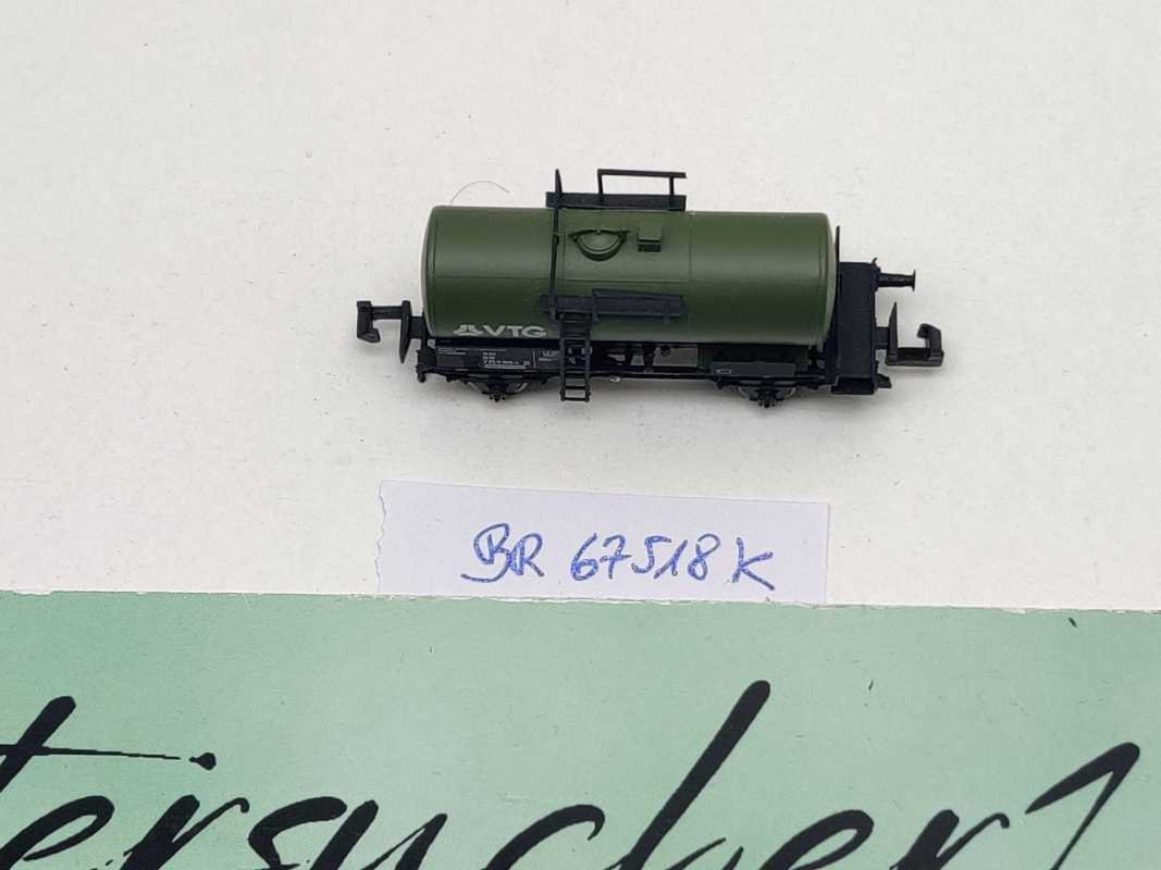 Brawa N DC 67518 Kesselwagen "VTG" Z / NEM / DB