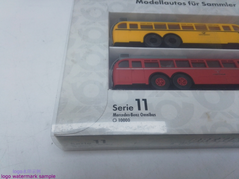 Brekina H0 / 1:87 / Serie 11 / Mercedes Benz Omnibus O 10000 / OVP