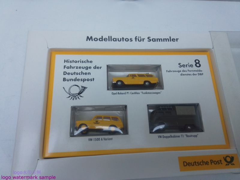 Brekina H0 / 1:87 / Serie 8 / Fahrzeuge des Fernmeldedienstes DBP / OVP