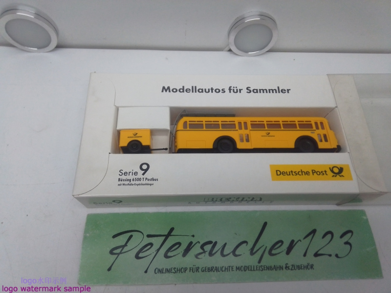 Brekina H0 / 1:87 / Serie 9 / Büssing 6500 T Postbus  / OVP