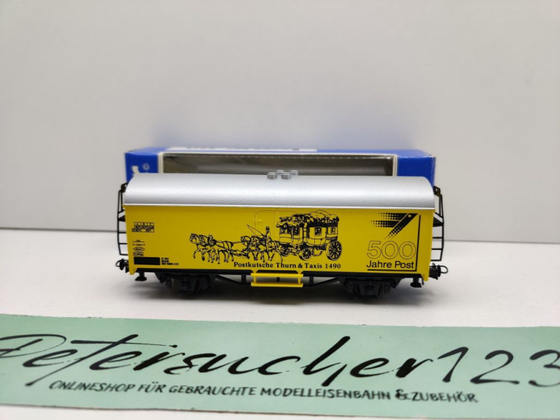 Baur Modelle H0 DC Kühlwagen SoMo "500 J Post" Ibbhs / Roco-Basis / DB / OVP