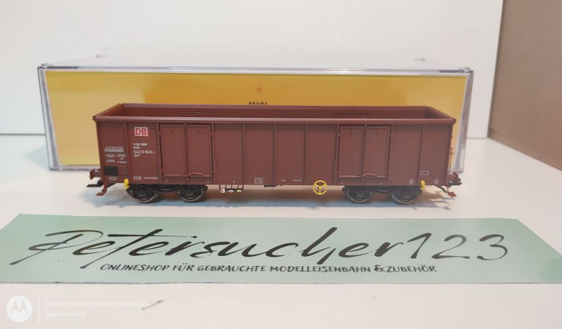 Brawa H0 AC 48509 offener Güterwagen / Eas070 Y25 / K / DB / OVP