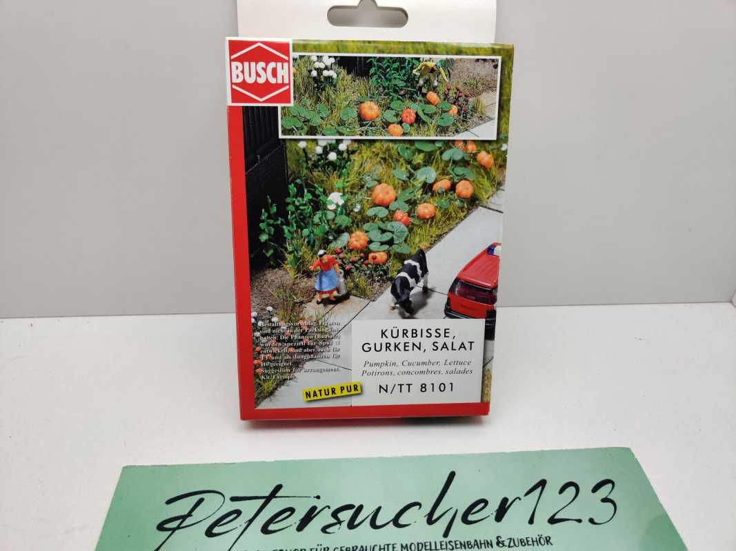 Busch N 8101 Kürbisse, Gurken, Salat / ungeöffnet / 1:160 / OVP
