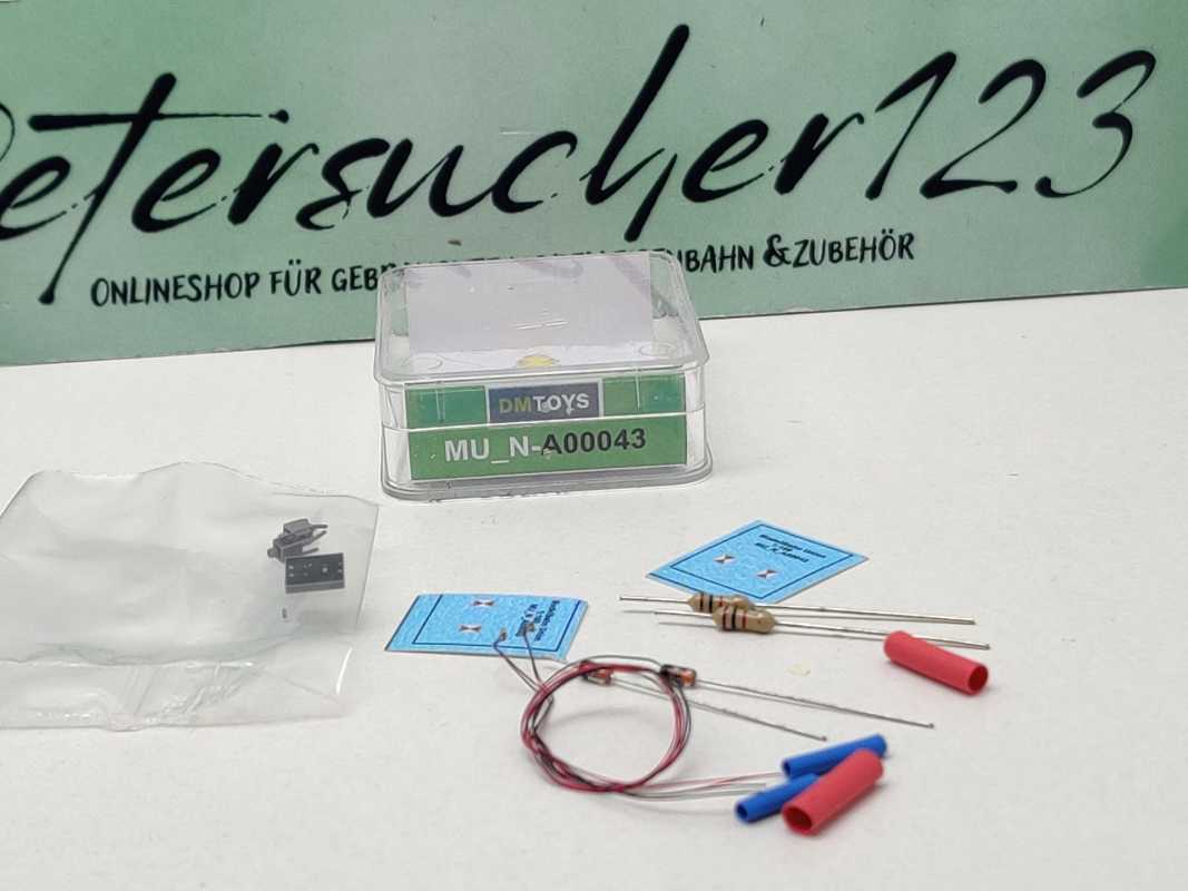 Modellbahn Union N A00043 Zugschlusslaternen mit LED / 2 Stck / 1:160 / OVP