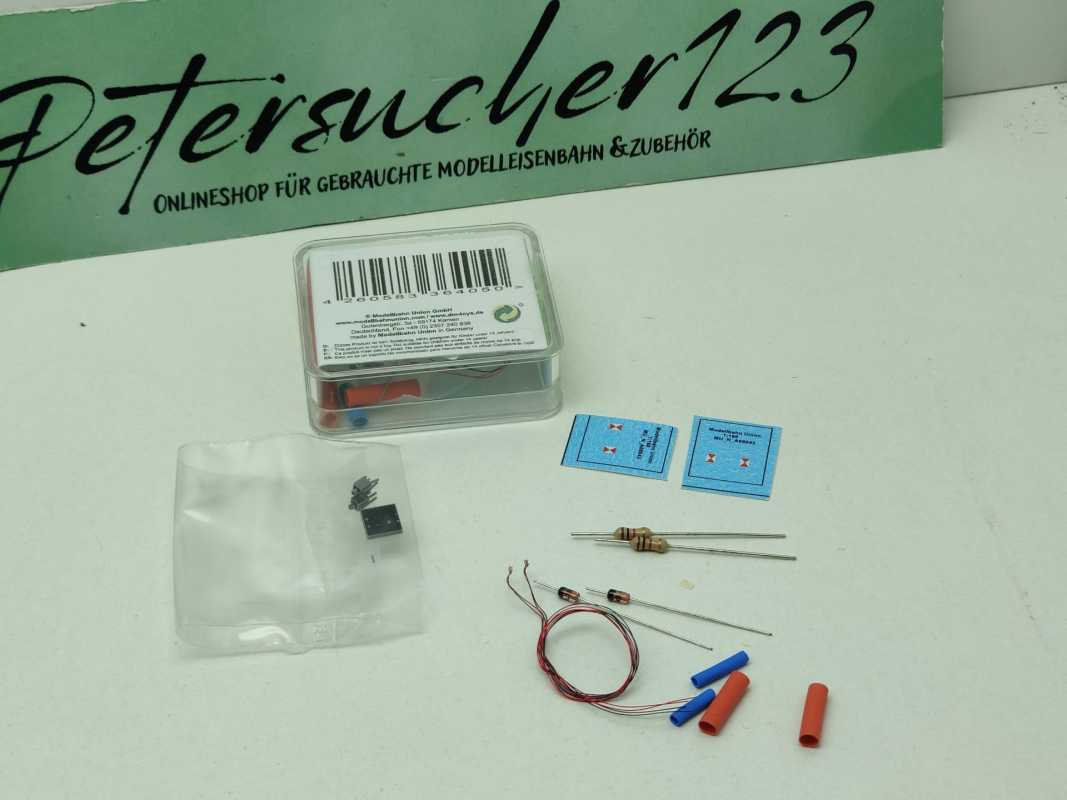Modellbahn Union N A00043 Zugschlusslaternen mit LED / 2 Stck / 1:160 / OVP
