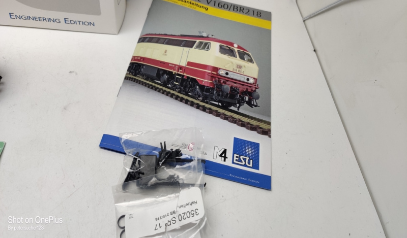 ESU H0 AC 31012 / BR218 Diesellok / DCC / Sound / Beschreibung / OVP