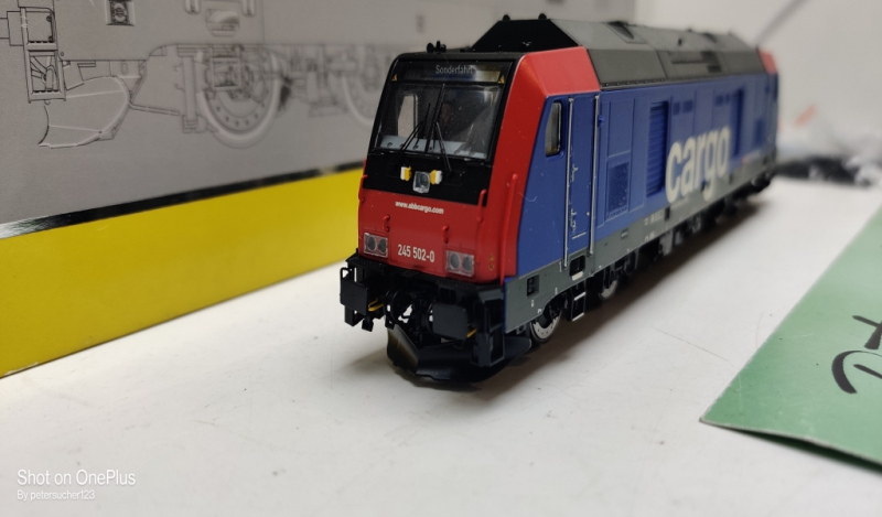 ESU H0 DC 31099 / BR245 502 Diesellok / DCC / Sound / Beschreibung / OVP