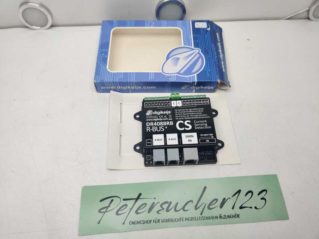 DIGIKEIJS  DR4088RB  digitales 16-fach Rückmeldemodul / OVP