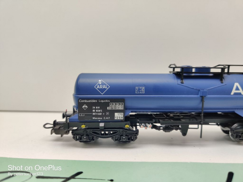 Electrotren H0 AC 5423 Kesselwagen "ARAL" / RENFE