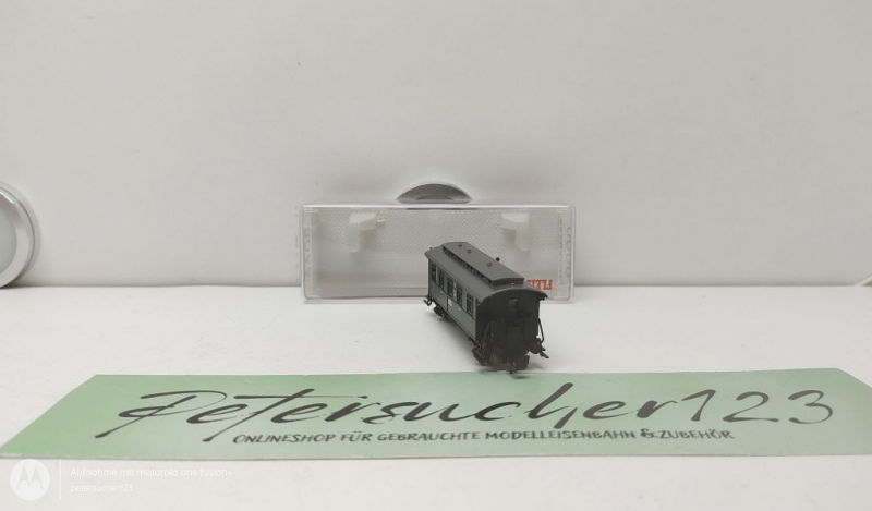 Fleischmann N DC 8066 Personenwagen 2./3.Kl. Traglastabteil B2iwe / DRG / OVP