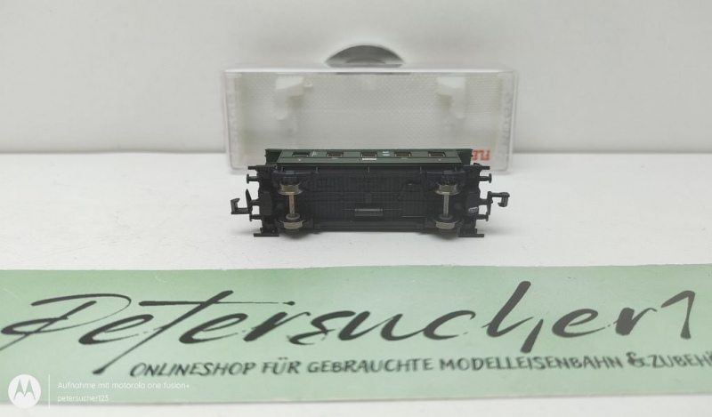 Fleischmann N DC 8066 Personenwagen 2./3.Kl. Traglastabteil B2iwe / DRG / OVP