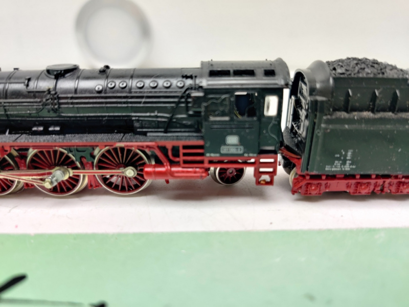 Fleischmann N DC 7170 / BR01 066-8 Dampflokomotive / Umbau - DCC / DB