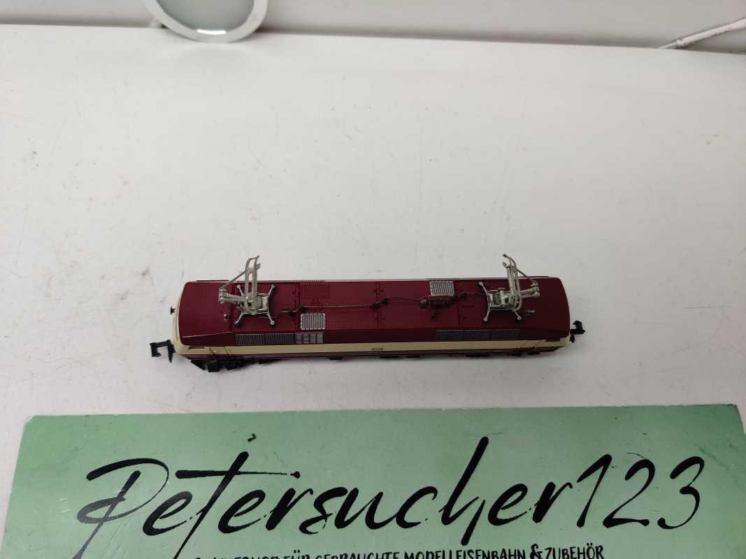 Fleischmann N DC 7350 / BR120 002-1 / TEE-Vorserienlokomotive / DB / eleganten rot-beige (Purpurrot/Elfenbein) / Umbau DCC