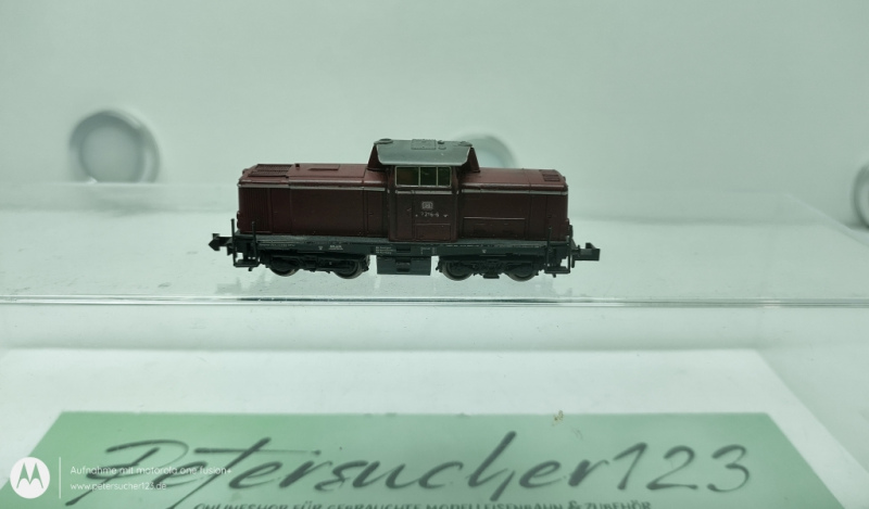 Trix N DC 12048 / BR212 216-6 Diesellok / Rot / DB / Analog