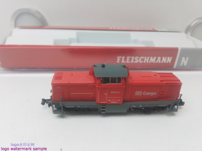 Fleischmann N DC BR212 311-5 Diesellok / DB Cargo / Rot / Digital / OVP