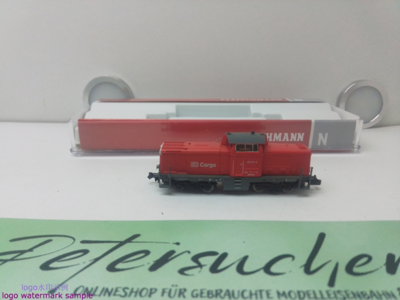 Fleischmann N DC BR212 311-5 Diesellok / DB Cargo / Rot / Digital / OVP