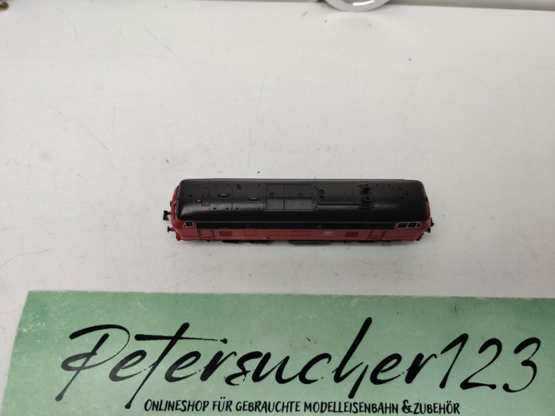 Fleischmann N DC 12395 / BR218 362-2 Diesellok / DB / Rot / Analog