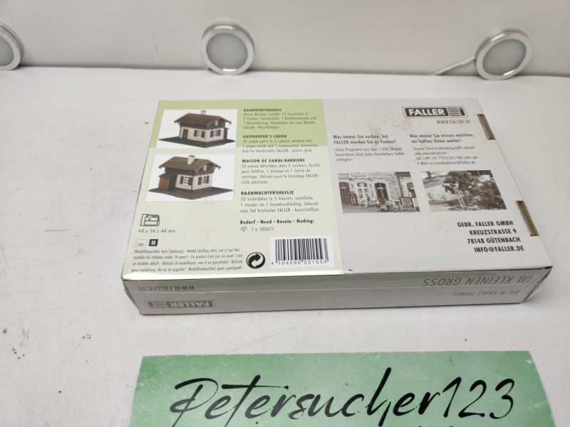 Faller N 222155 Bahnwärterhaus / Original in Folie verpackt / OVP
