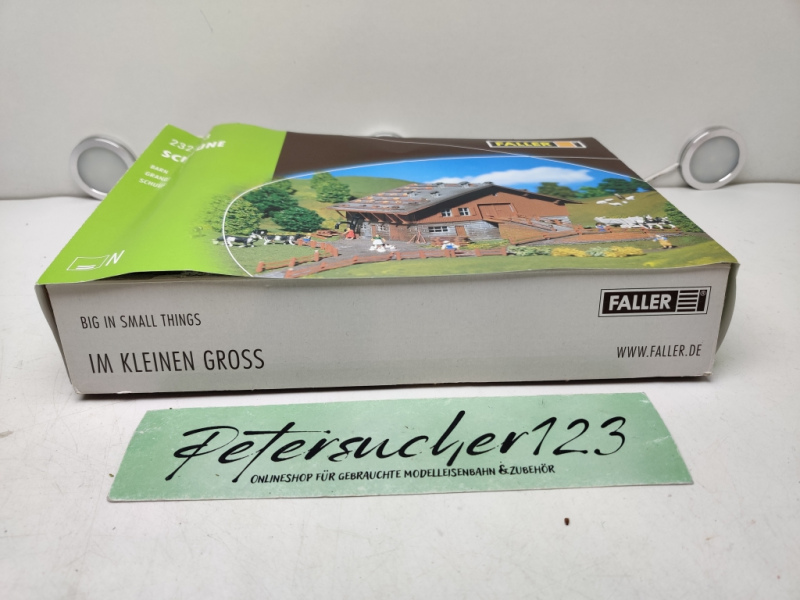 Faller N 232233 Scheune / Bausatzvollständig / OVP