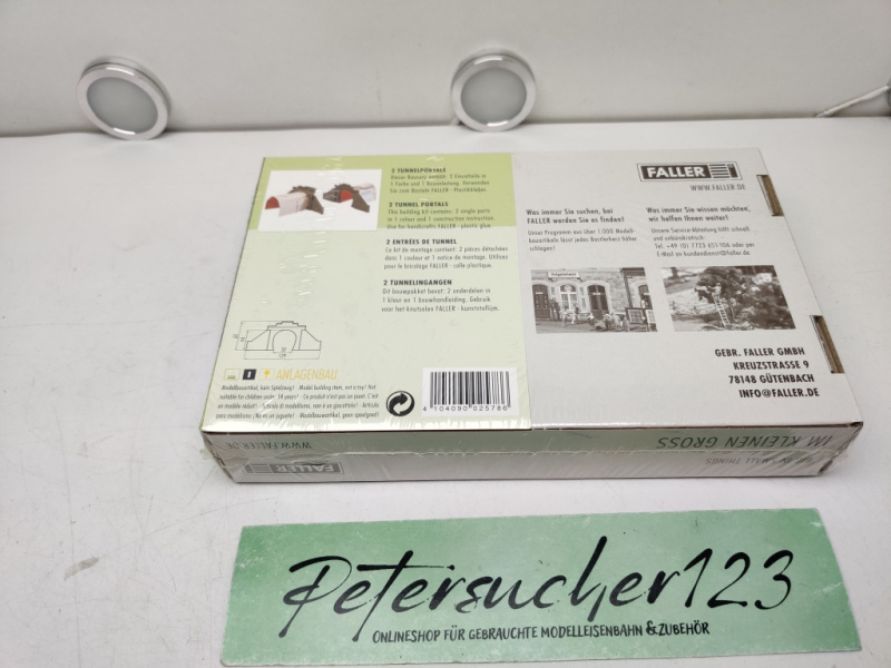 Faller N 272578 2 Tunnelportale /  OVP Original verschweißt / OVP