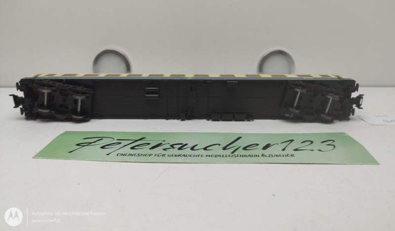 Fleischmann H0 AC 3513 Personenwagen IC / 1.+ 2.Kl. / DB / Blau - Beige