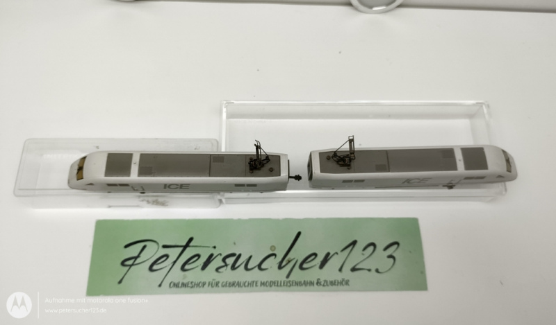 Fleischmann N DC BR401507-9 ICE Triebwagen Set Licht Analog DB