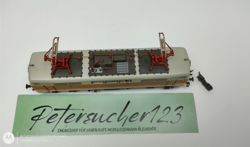 Fleischmann H0 DC 4349 / BR111 188-9  Elektrolok Orange / Beige DB Analog OVP