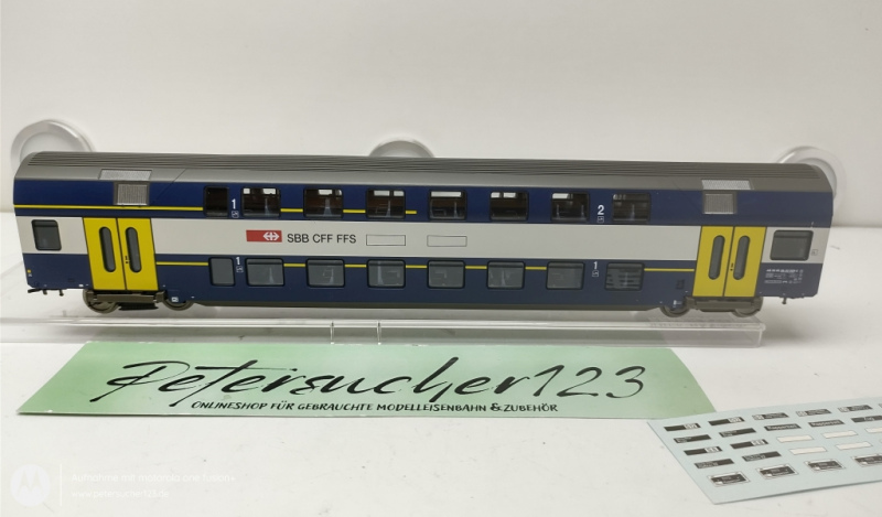 Fleischmann H0 DC  5133 K Doppelstock Personenwagen 1.+2.Kl. SBB OVP