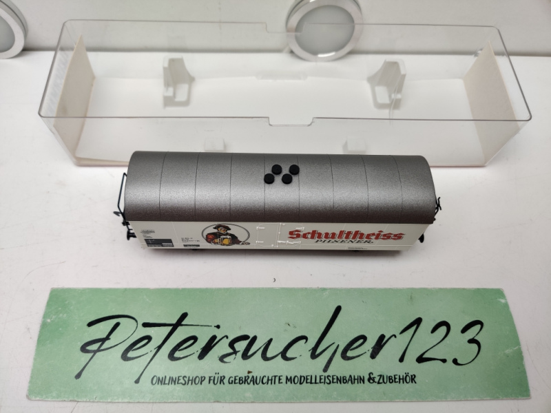 Fleischmann H0 DC 5322 Gedeckter Güterwagen / Bierwagen "Schultheiss" / OVP