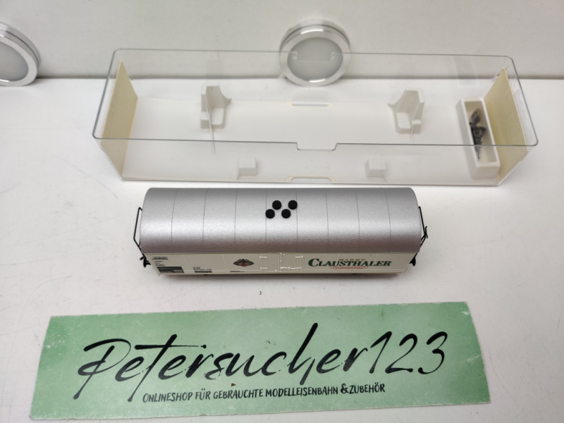 Fleischmann H0 DC 5327 K Gedeckter Güterwagen / Bierwagen "Clausthaler" / OVP