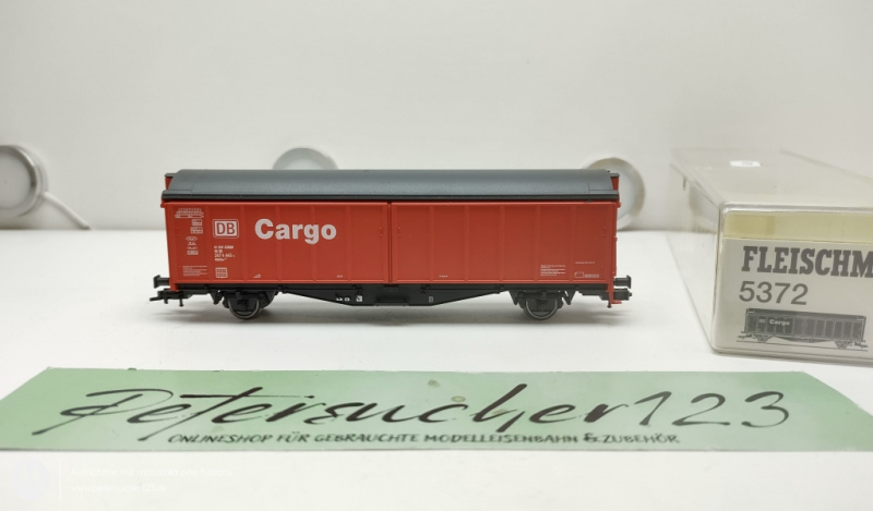 Fleischmann H0 DC 5237 K Schiebewandwagen "CARGO" / NEM / DB/ OVP