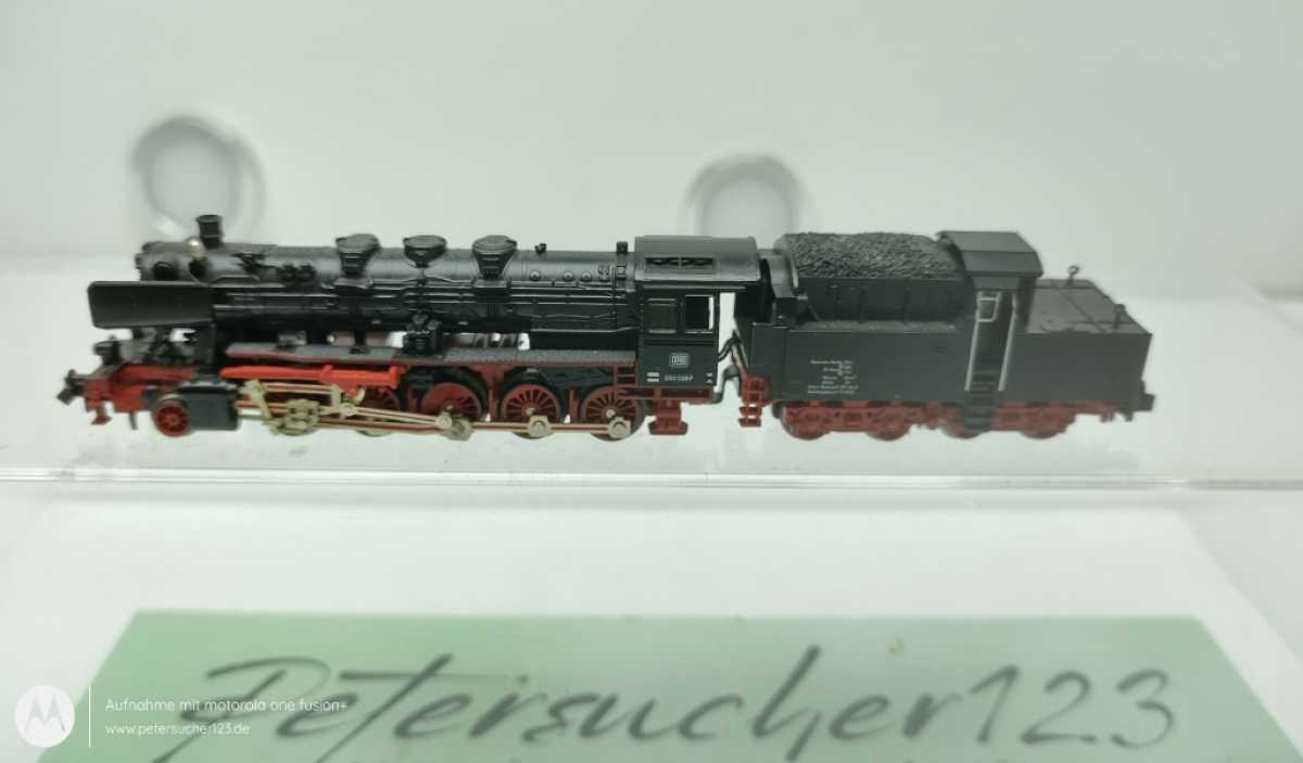 Fleischmann N DC 7175 / Güterzug-Dampflokomotive / BR050 /DB / Defekt / OVP