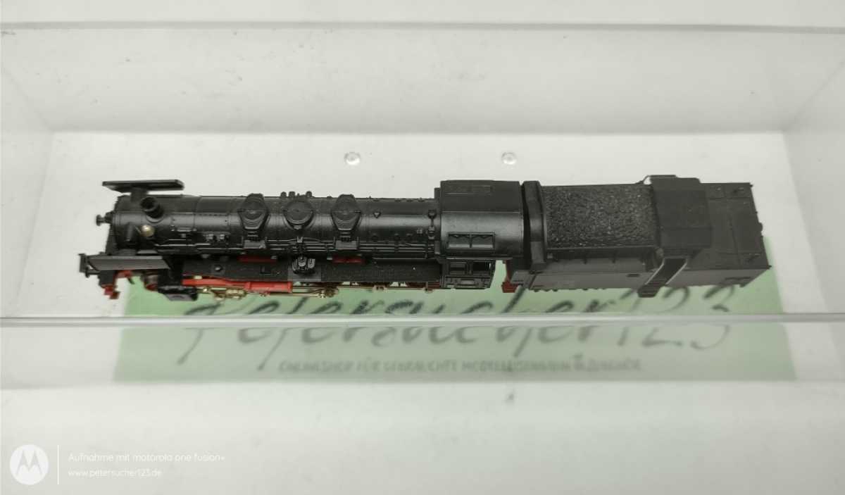 Fleischmann N DC 7175 / Güterzug-Dampflokomotive / BR050 /DB / Defekt / OVP