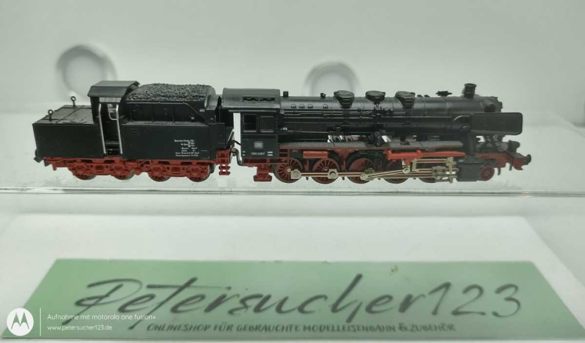 Fleischmann N DC 7175 / Güterzug-Dampflokomotive / BR050 /DB / Defekt / OVP