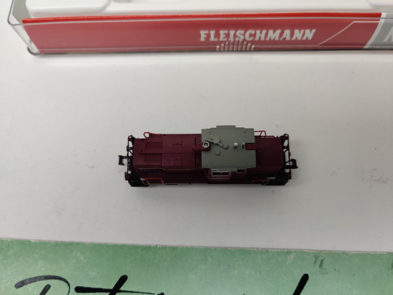 Fleischmann N DC 722481 / BR 260 319-9 Rangier-Diesellokomotive  /DB / klassischer purpurroter Lackierung / Digital / OVP
