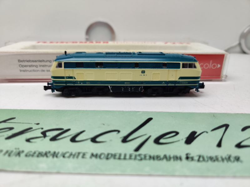 Fleischmann N DC 7233 / BR 218 Diesellok / Blau / Analog