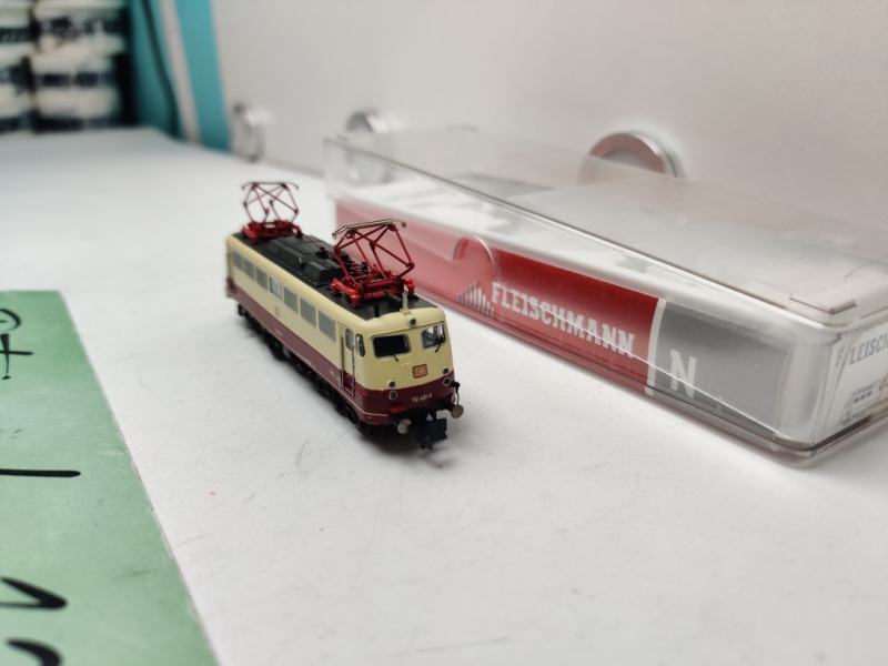 Fleischmann N DC 733873 / BR112 491-6 Elektrolok  / DCC / Sound / DB / OVP