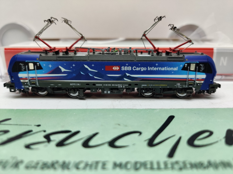 Fleischmann N DC 739310 Elektrolokomotive BR 193 / HUPAC / SBB / DSS / OVP