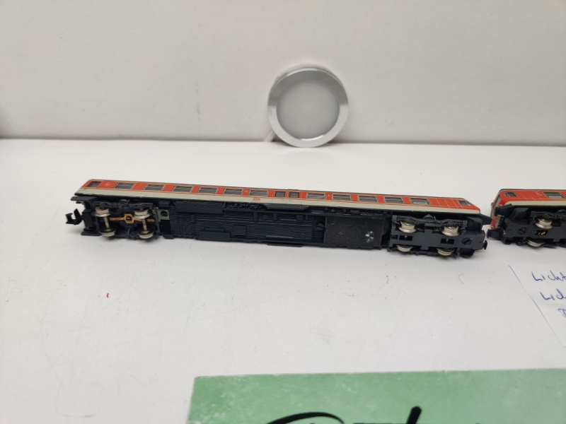 Fleischmann N DC 7430 / Dieseltriebzug BR 614 / DB / Digitalumbau DCC
