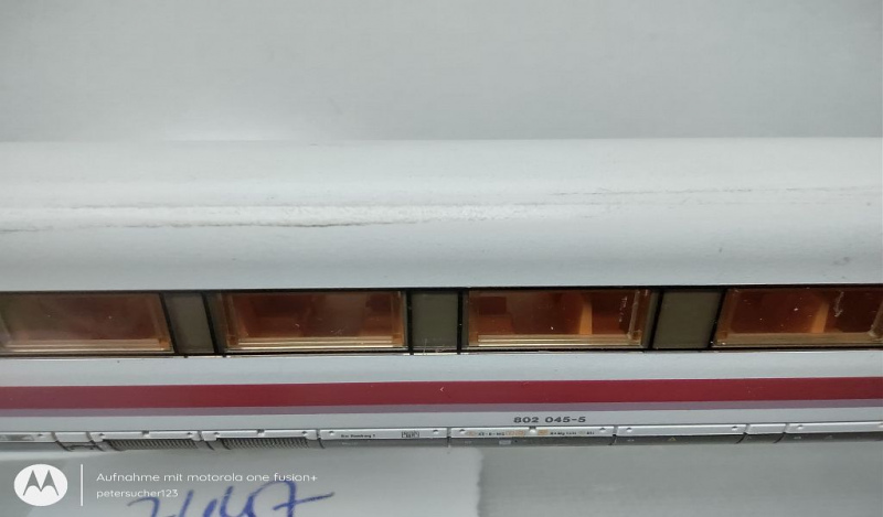 Fleischmann N DC 7447 K ICE-Zwischenwagen 2.Kl. Bvmz802.0 / DB / OVP