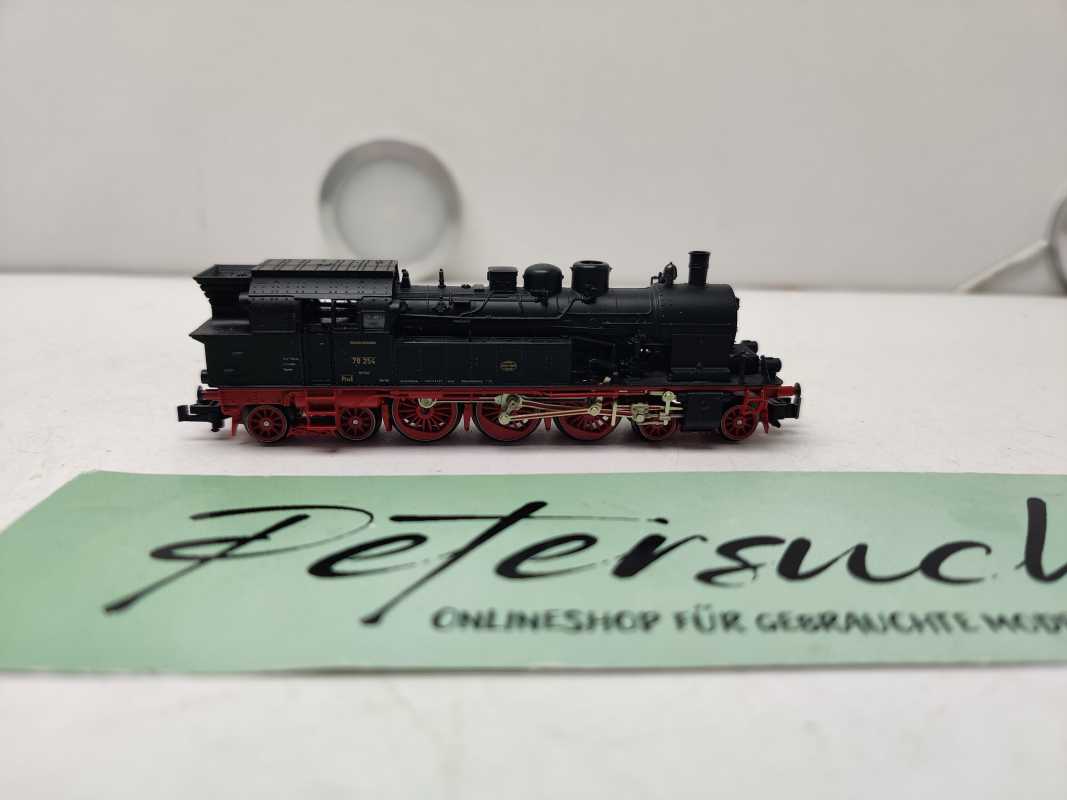 Fleischmann N DC 7817 / BR78 254 Tender-Dampflokomotive / ehemalige preußische T 18 / Analog