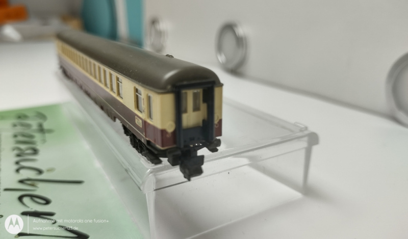 Fleischmann N DC 8163 IC-Großraumwagen 1.Kl / Apümz121 / DB / OVP